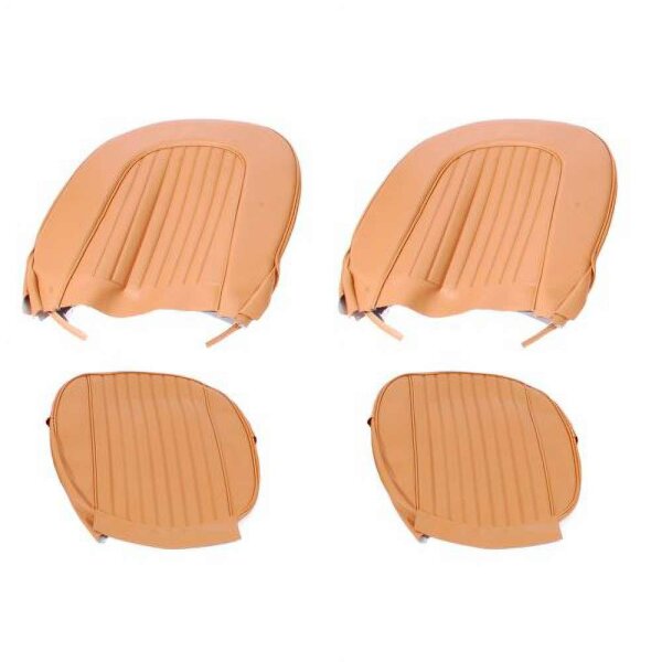 SEAT COVER KIT, VINYL, TAN/LIGHT TAN, PAIR