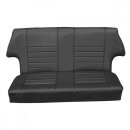 SEAT COVER KIT, REAR, VINYL, BLACK