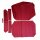 SEAT COVER KIT, REAR, VINYL, TARTAN RED