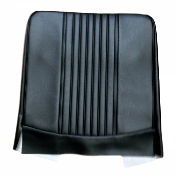 SEAT COVER, FRONT, BASE, VINYL, RECLINING, BLACK