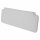 SUN VISOR, BRACKET TYPE, WITHOUT MIRROR, WHITE WITH BLACK BACKING