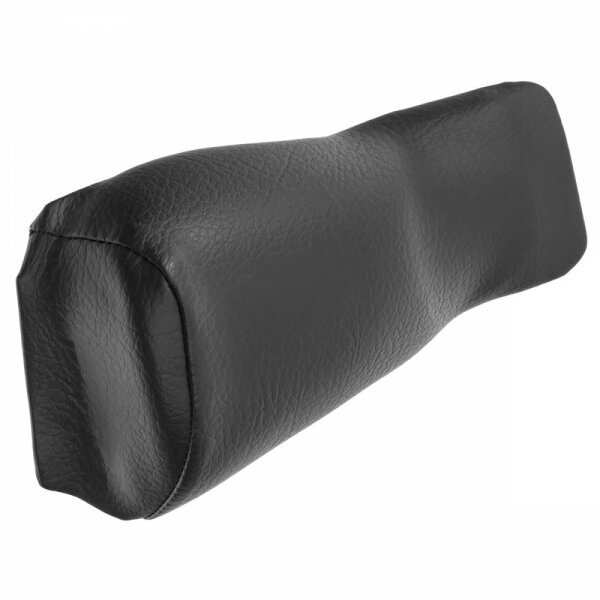 KNEE PAD, VINYL, BLACK, LH, COARSE GRAIN