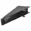 Mittelarmlehne Vinyl schwarz, fein genarbt