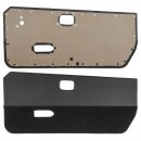 DOOR PANELS, VINYL, BLACK, PAIR