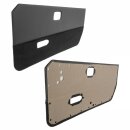 DOOR PANELS, VINYL, BLACK, PAIR