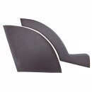 WHEEL ARCH PANEL &amp; COVER, 4 DOOR, VINYL, MAROON, PAIR