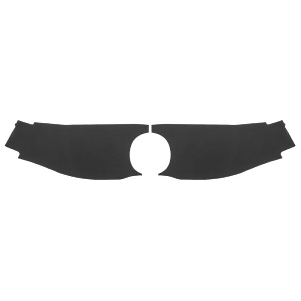 SPEEDO PANELS, ROUND SPEEDO, VINYL, BLACK