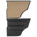 TRIM PANEL, REAR QUARTER, VINYL, BLACK, PAIR