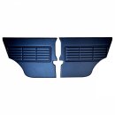 TRIM PANEL, REAR QUARTER, VINYL, BLACK, PAIR