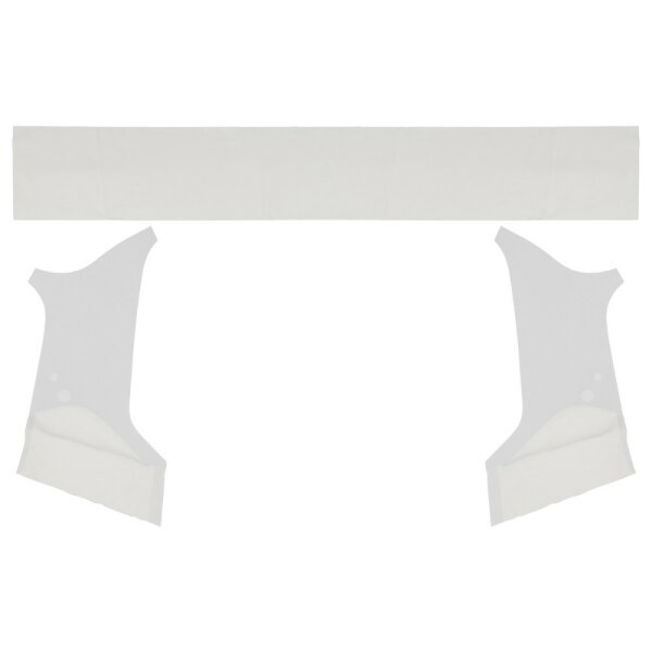 FINISHER, C POST, VINYL, WHITE, PAIR