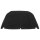 Spritzdecke Stoff, schwarz, LHD, lang