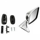 DOOR MIRROR, CONVEX, STAINLESS STEEL, RH, AFTERMARKET