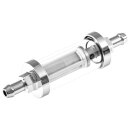 IN LINE - Benzinfilter, chrom/Glas, f&uuml;r 5/16&quot;-Schlauch (8mm)   