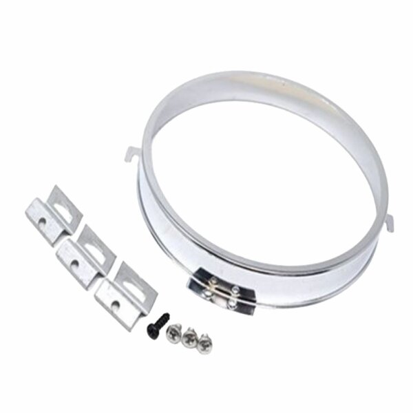 Haltering Scheinwerfereinsatz, f&uuml;r Kunstoff-Topf, mit Befestigunsmaterial