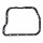 GEARBOX TRANSMISSION SUMP GASKET, NITRILE