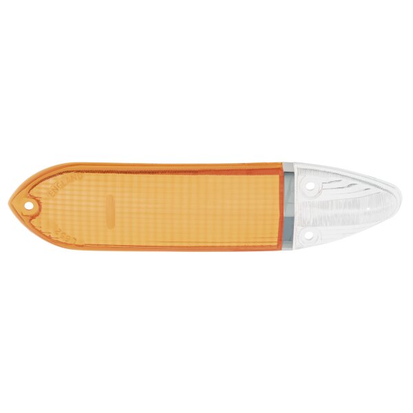 Linse, Blinker vorne, links oder rechts, orange, klar