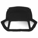 HOOD STAYFAST BLACK, WITHOUT HEADER RAIL, ZIPPED WINDOW