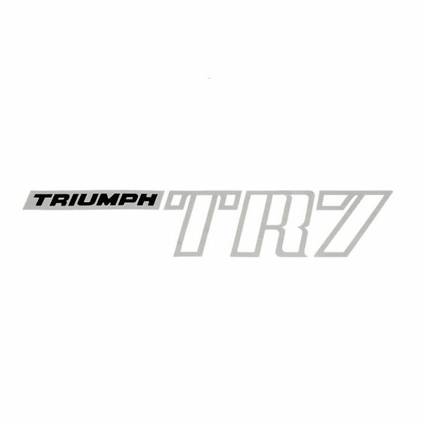 BOOT TRANSFER - TRIUMPH TR7 - SILVER