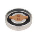 FILLER CAP - 2 PRONG - ANODISED ALUMINIUM ALLOY