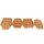 SEAT COVER SET VINYL, TAN/TAN CHECK