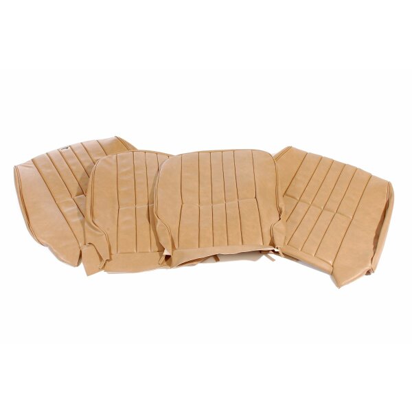 SEAT COVER SET VINYL, BEIGE
