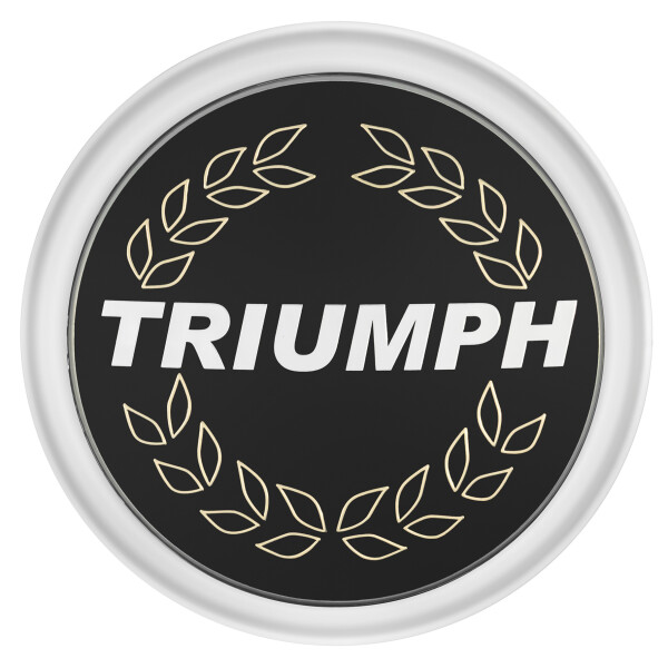 Badge Motorhaube, Triumph Lorbeerkranz