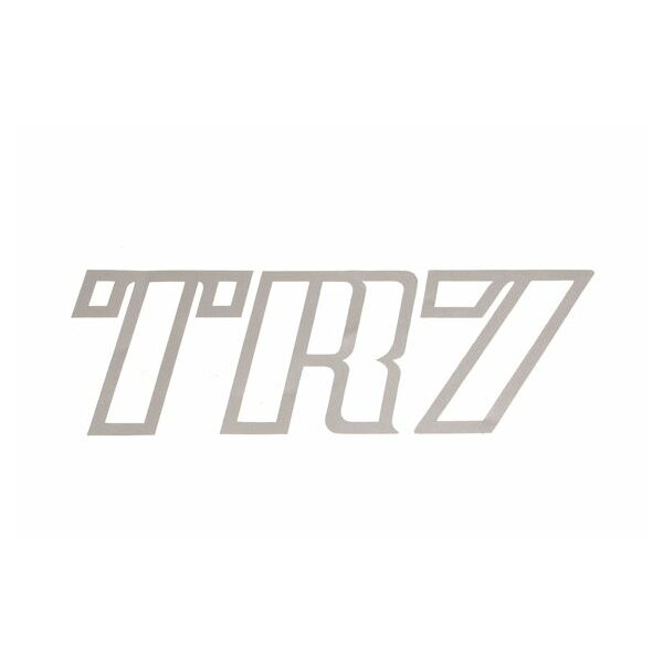 Transfer-Aufkleber TR7 silbrig