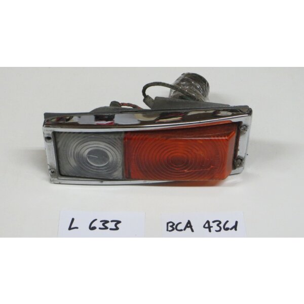 Blinker-Standlicht kompl.   (Blinker orange)  LH+RH,  L633, L52431