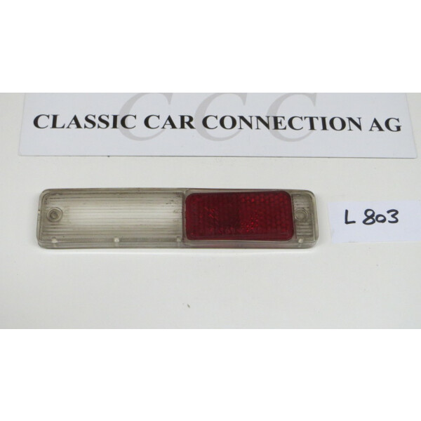LENS WHITE WITH RED REFLECTOR INSERT, L803, L54579713