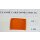 LENS FLASHER REAR, ORANGE, LH, L866, Vega V50
