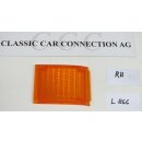 LENS FLASHER ORANGE REAR, RH, L866, Vega V50