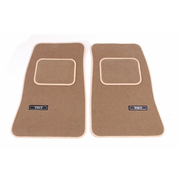 FOOTWELL OVERMAT BEIGE PAIR, LHD/RHD