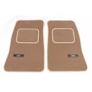 FOOTWELL MATS TR7 BEIGE PAIR