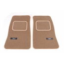 Fussmatten &quot;TR7&quot; beige, Paar, RHD/LHD