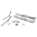 Satz Halterungen Seiten-Steckscheiben