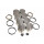 Kolben-/Ring-Satz, Standard, 8-teilig
