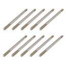 CYLINDER HEAD STUD KIT NICKEL PLATED(10)