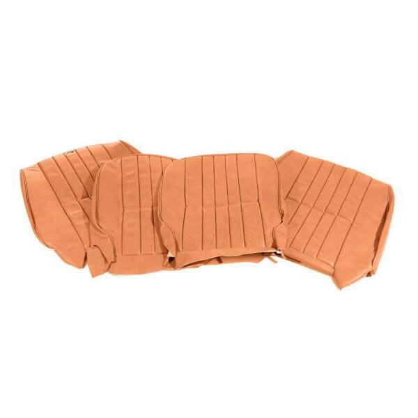 SEAT TRIM COVER KIT - TAN, VINYL