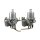 CARBURETTORS H6, PAIR