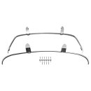 BUMPER SET STAINLESS STEEL, 6 PIECES