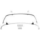 BUMPER SET STAINLESS STEEL, 6 PIECES