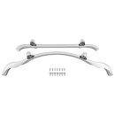 BUMPER SET FRONT AND REAR, STAINLESS STEEL