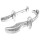 BUMPER SET FRONT AND REAR, STAINLESS STEEL