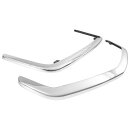 BUMPER SET, SINGLE LONG PLATE LAMP MODELS, STAINLESS STEEL