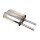 EXHAUST SYSTEM STAINLESS STEEL, Y-PIECE BACK