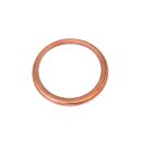 Kupferring Kerzenrohr unten