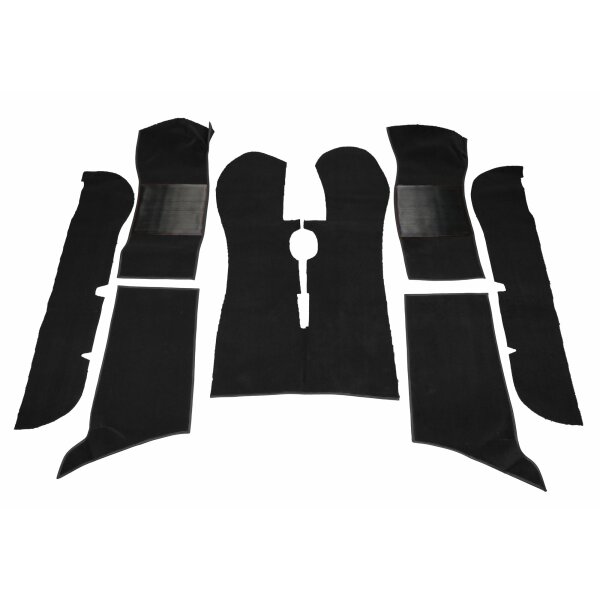 CARPET SET TUFTED, BLACK