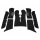 CARPET SET TUFTED, BLACK