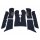 CARPET SET TUFTED, NAVY BLUE