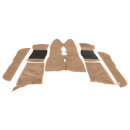 Teppichsatz Wolle "Luxury" beige
